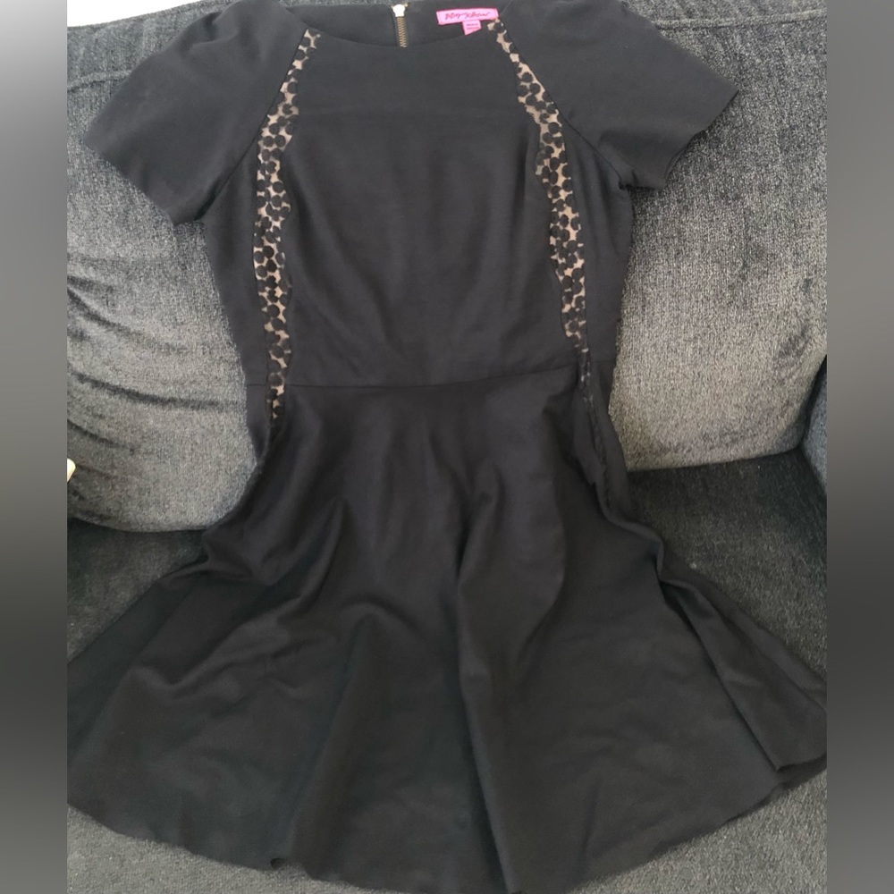 Betsy Johnson Black Dress